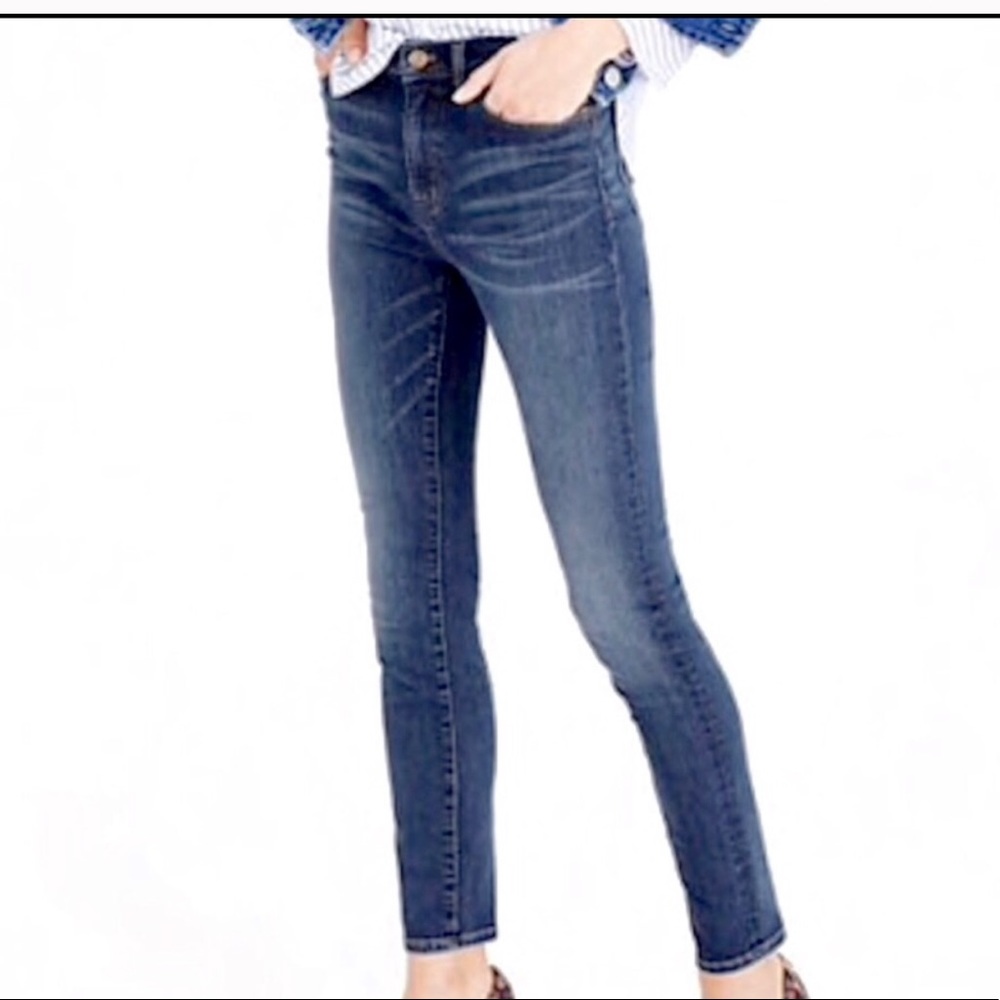 J Crew Lookout High Rise Skinny Jeans